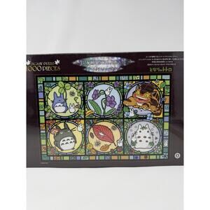 My Neighbor Totoro Art crystal Jigsaw puzzle 1000 pieces Japan New